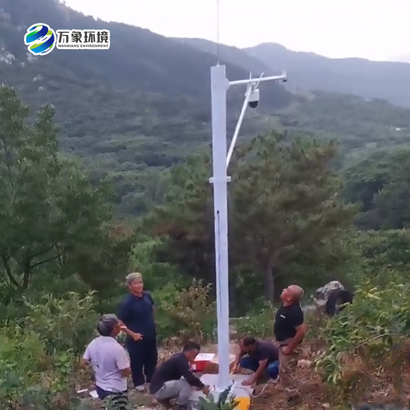 雷達流速監測系統針對渠道內水位、流量和降雨量三項參數