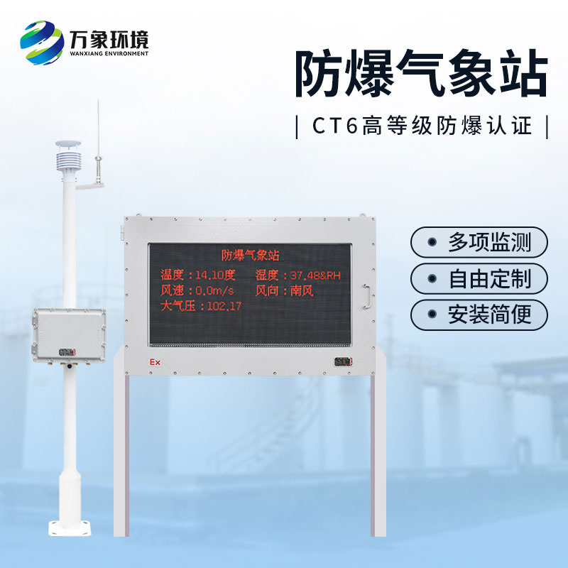 安裝防爆式氣象站有哪些具體的變化，結(jié)合實(shí)例來(lái)說(shuō)明