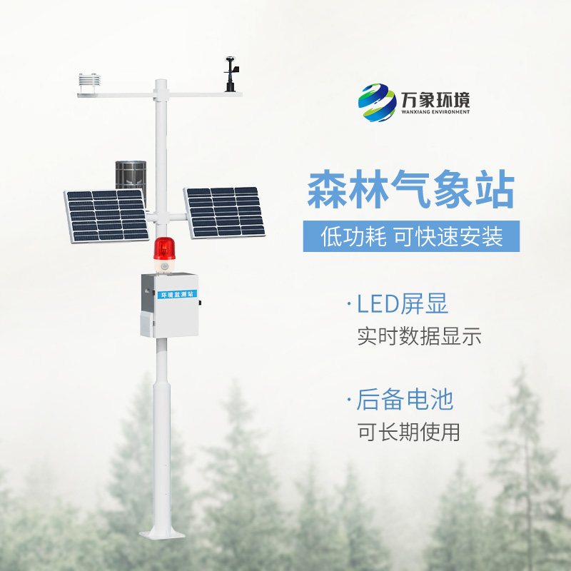 森林氣象火險監測站，森林氣象監測專業工具