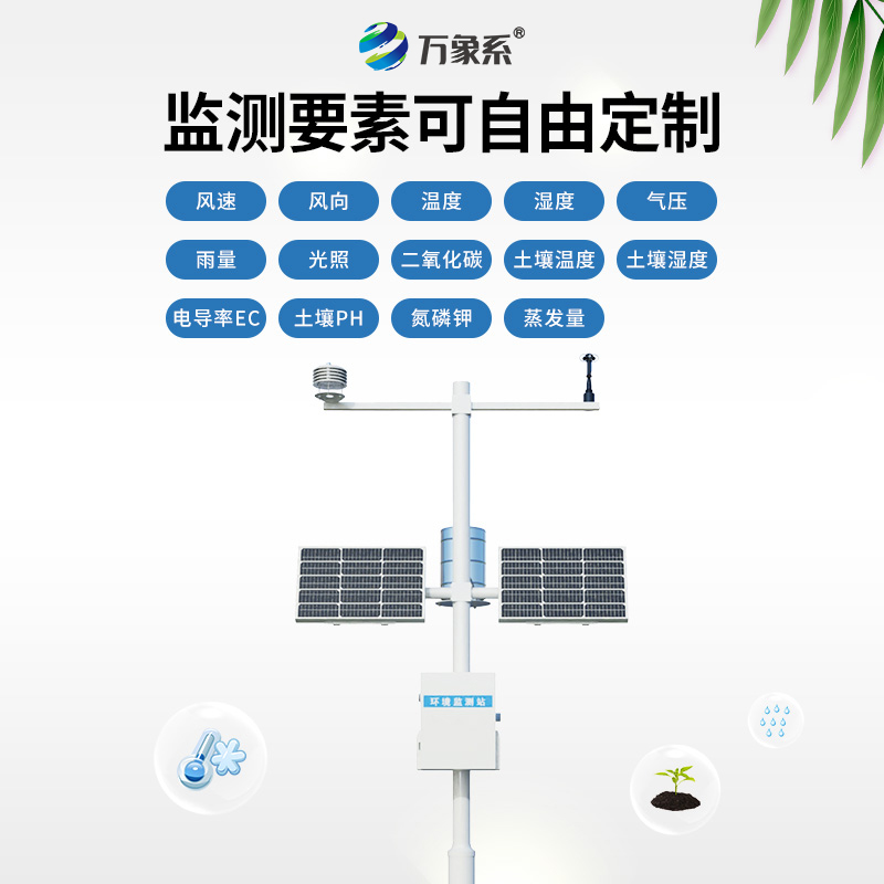 自動小型氣象站，穩定持久的監測保障