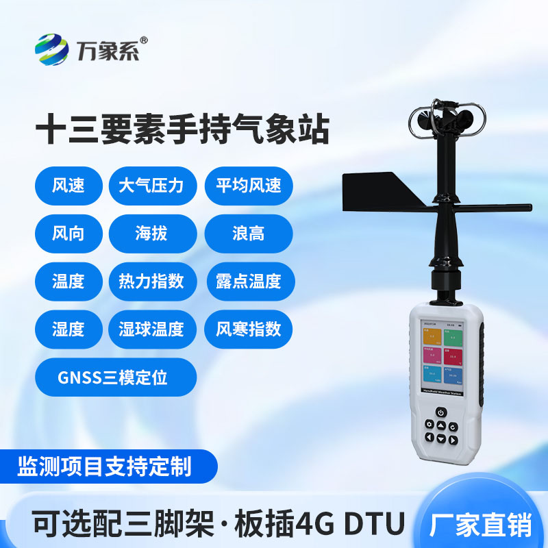 高智能手持氣象儀：隨身掌控氣象環境變化的實用工具