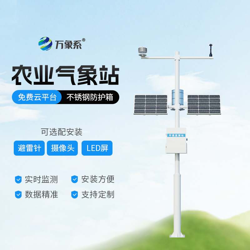 精準捕捉田間氣象：智慧農業氣象監測站為現代農業添動力